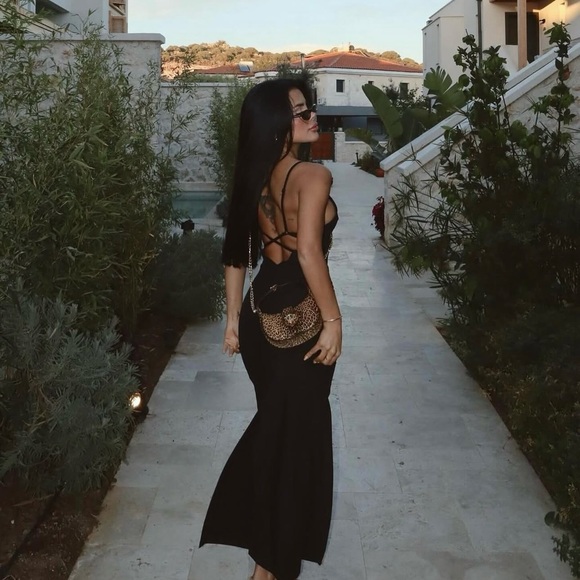 ZARA STRETCH MIDI DRESS - Picture 2 of 11